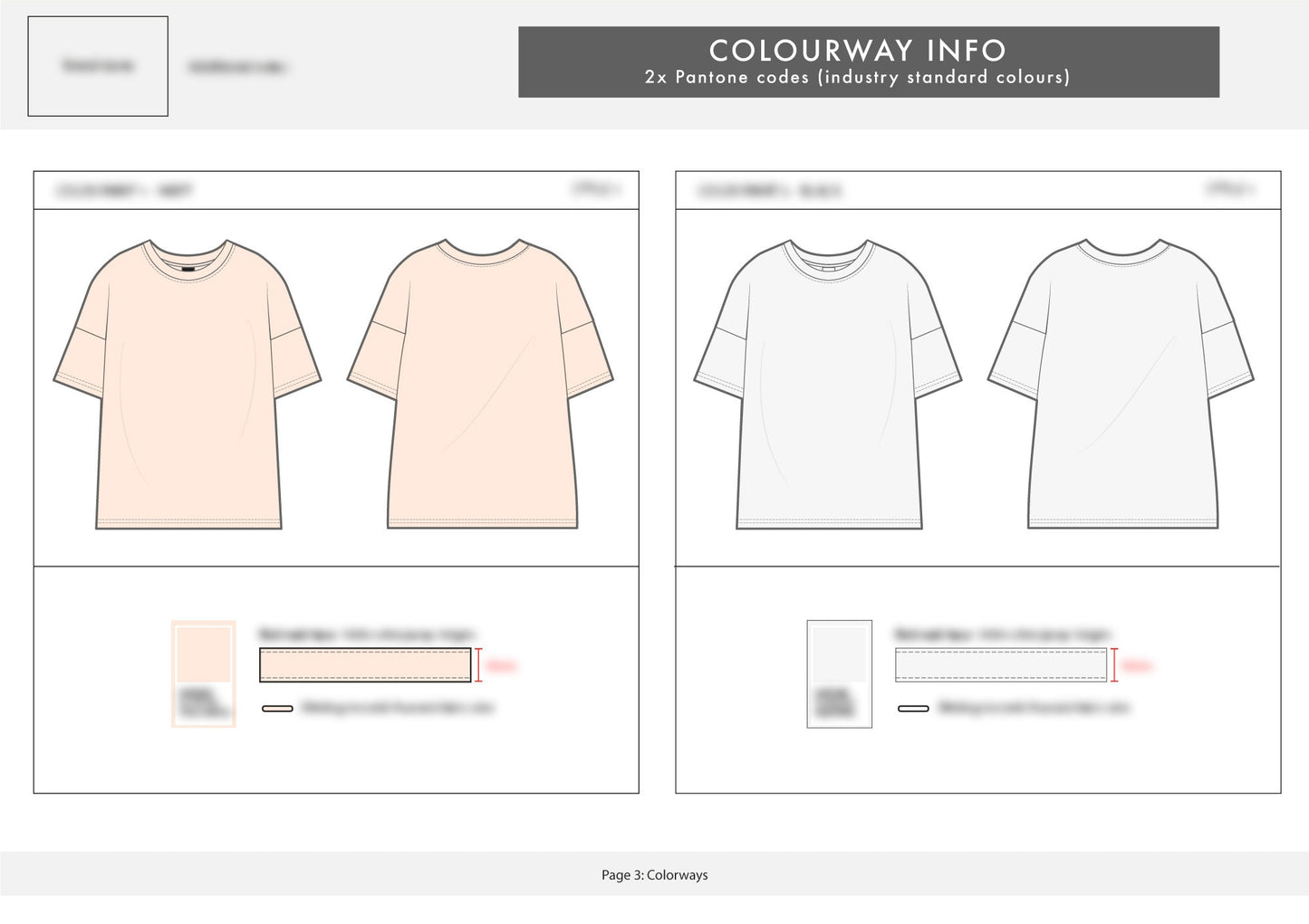 Oversized boxy t-shirt TECH-PACK