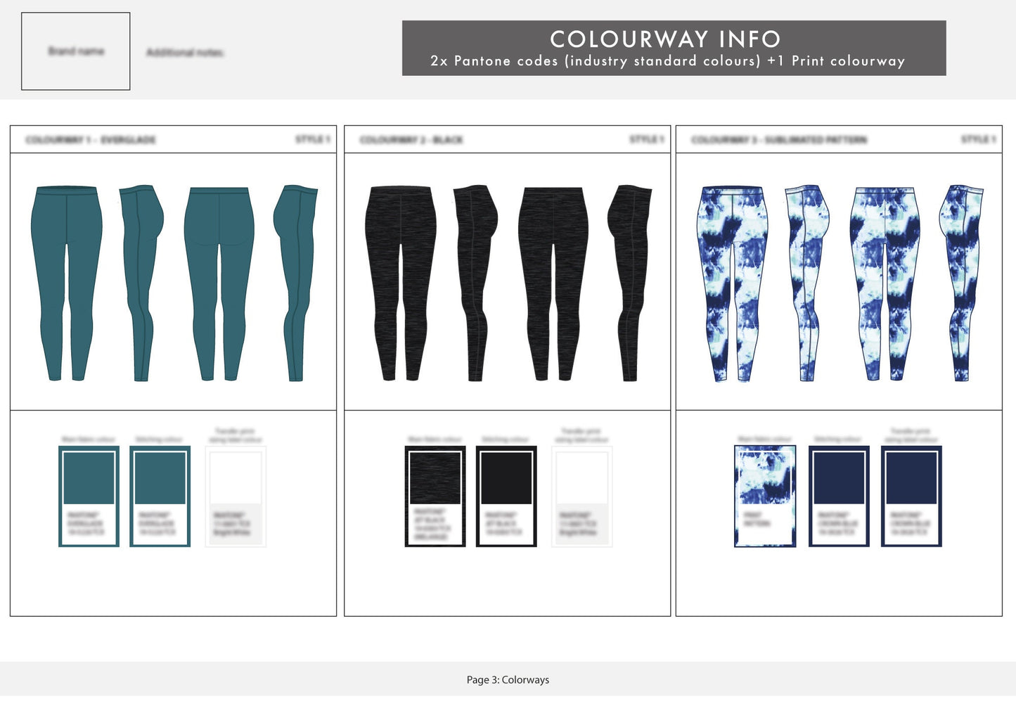 Leggings TECH PACK