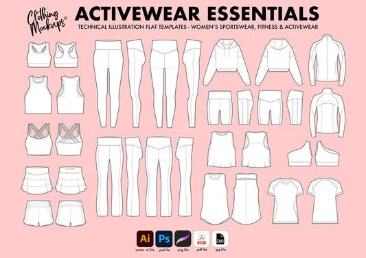 Fashion Flats - Activewear essentials collection