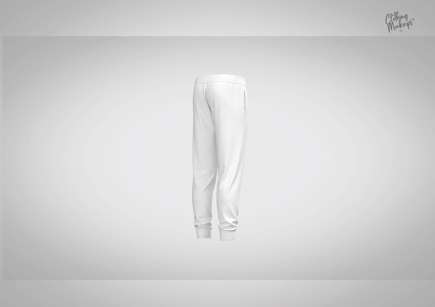 3D Sweatpants - Procreate/ OBJ / FBX / Marvelous Designer / CLO3D