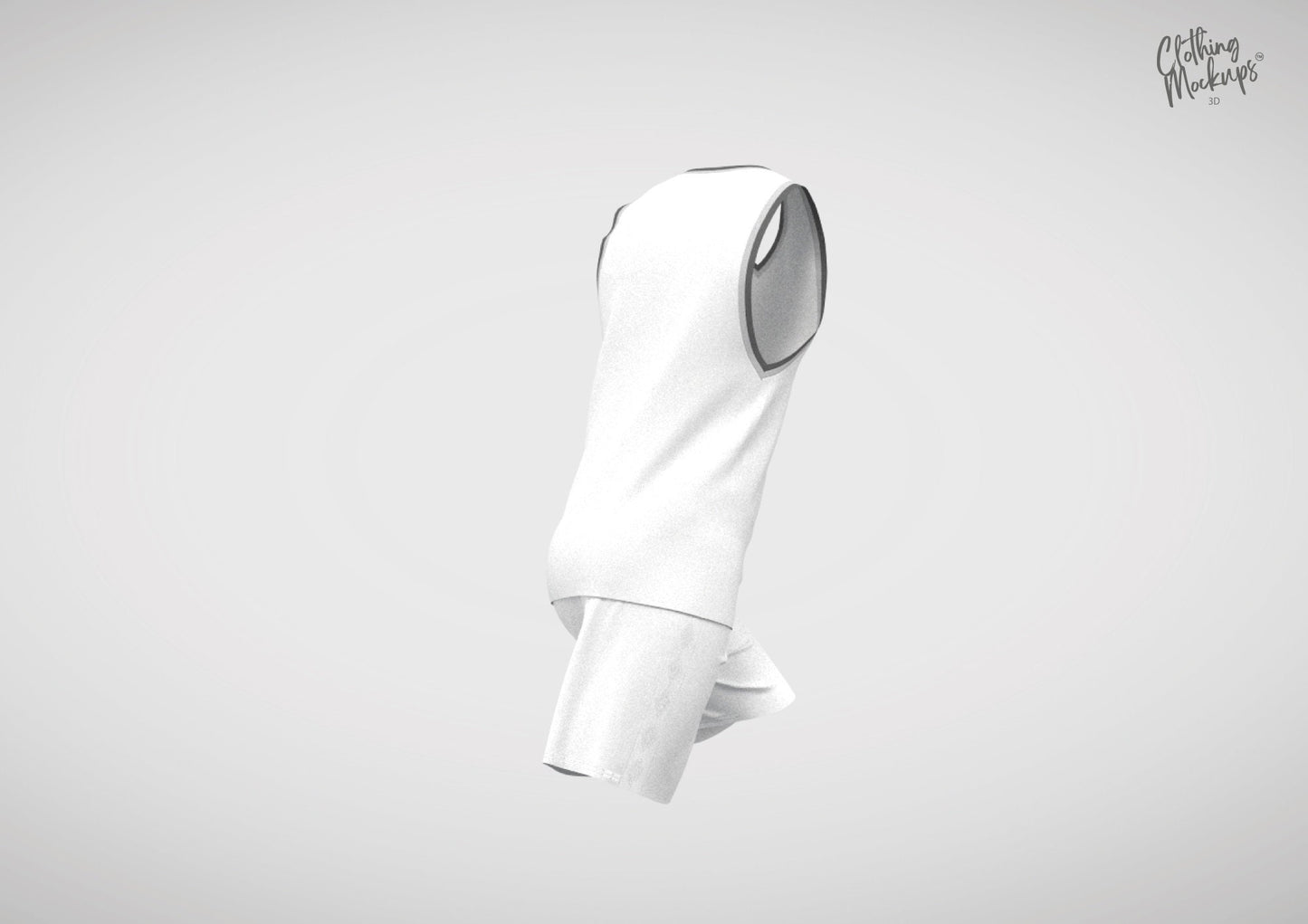 Procreate 3D Basketball kit obj shorts & jersey Blend file for Blender included