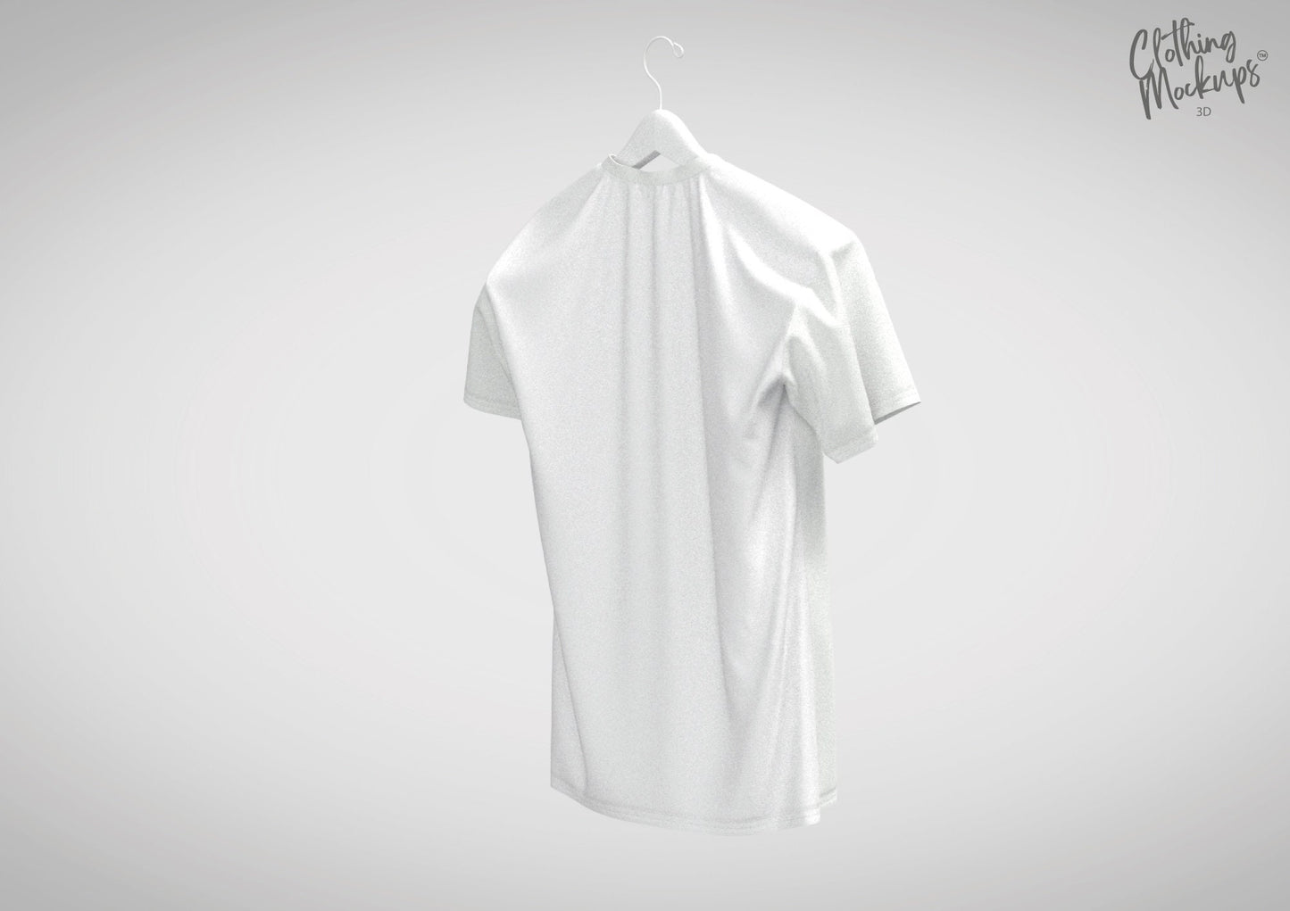 Procreate 3D model T-shirt on Hanger OBJ