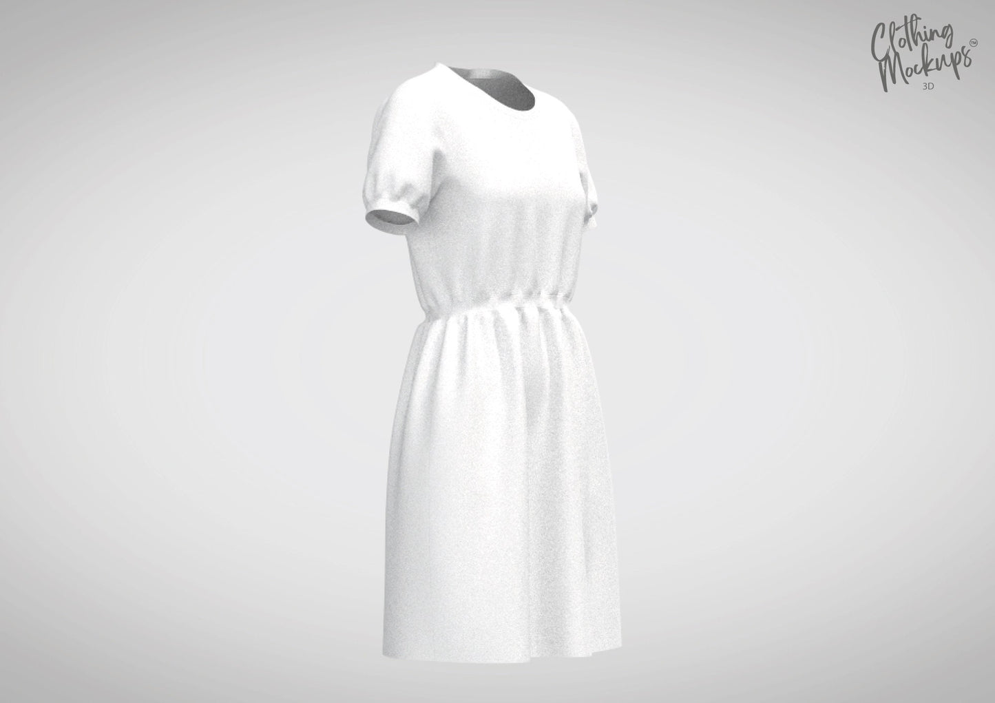 3D Dress - Procreate, obj & Blender