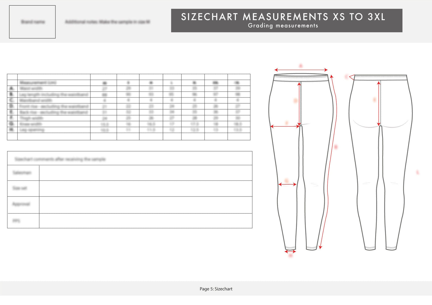 Leggings TECH PACK