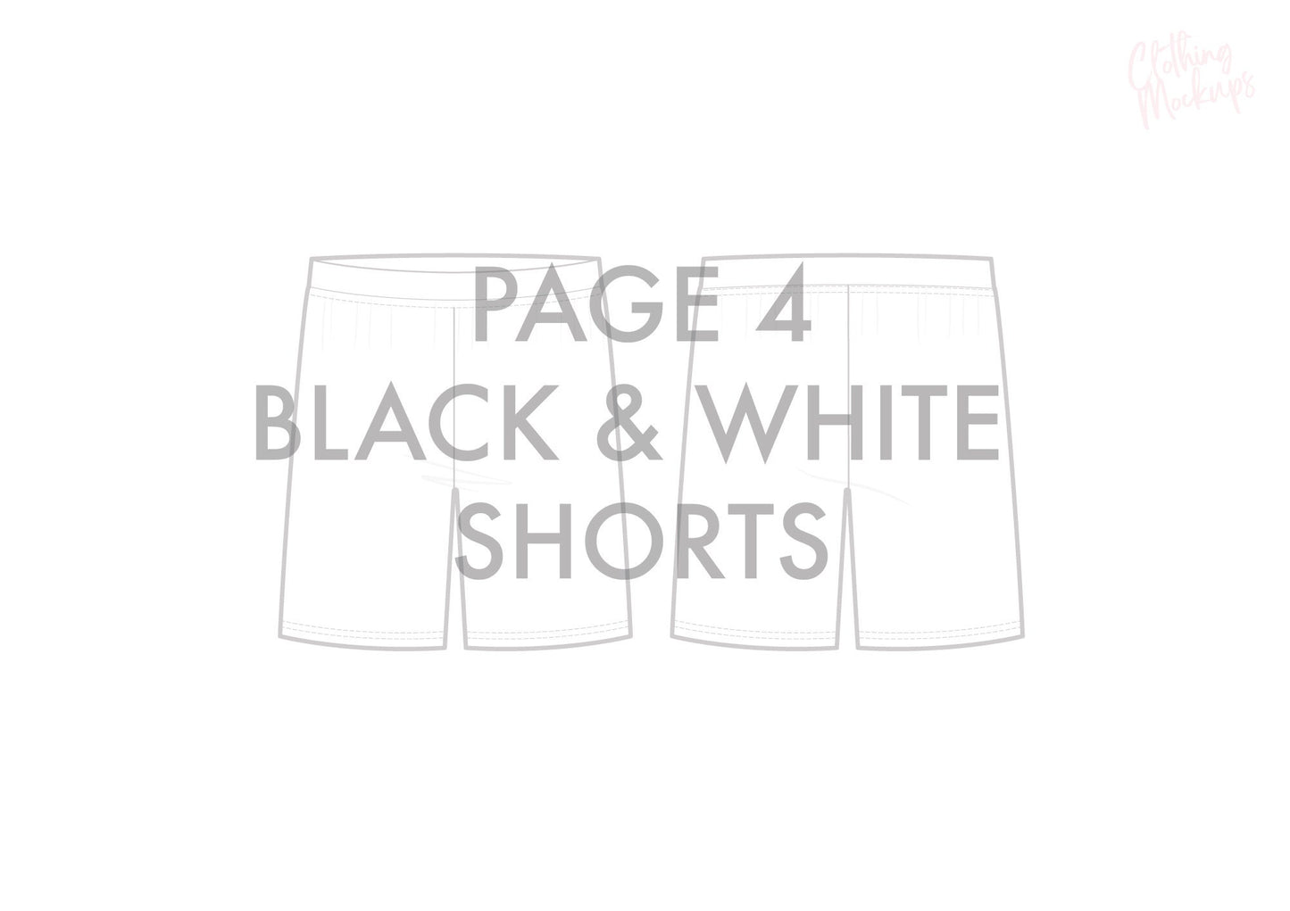 Basketball kit template - Jersey & shorts flat technical drawing