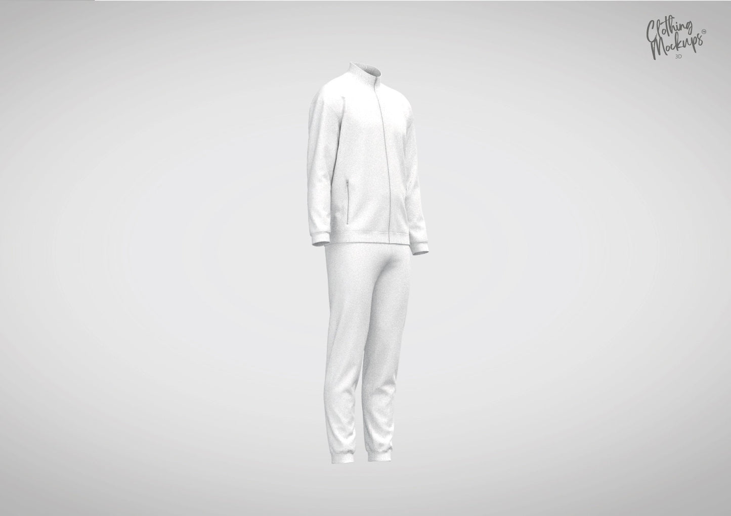 3D Tracksuit - Procreate / obj / Blender / Marvelous Designer / CLO3D