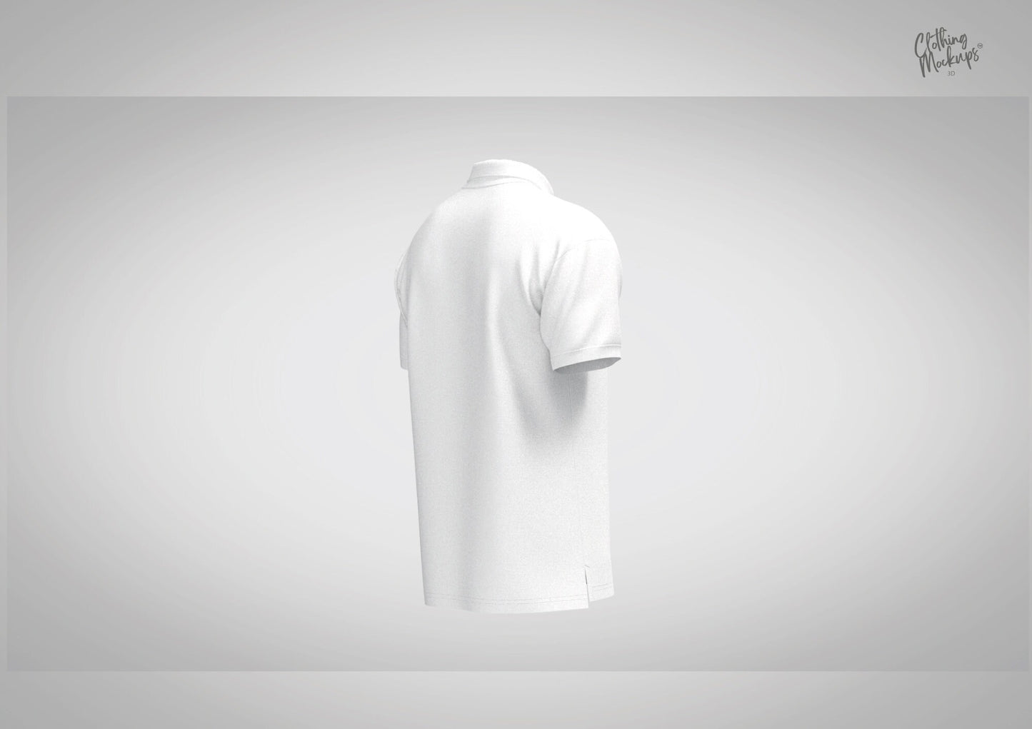 3D Polo Shirt - Procreate & Blender