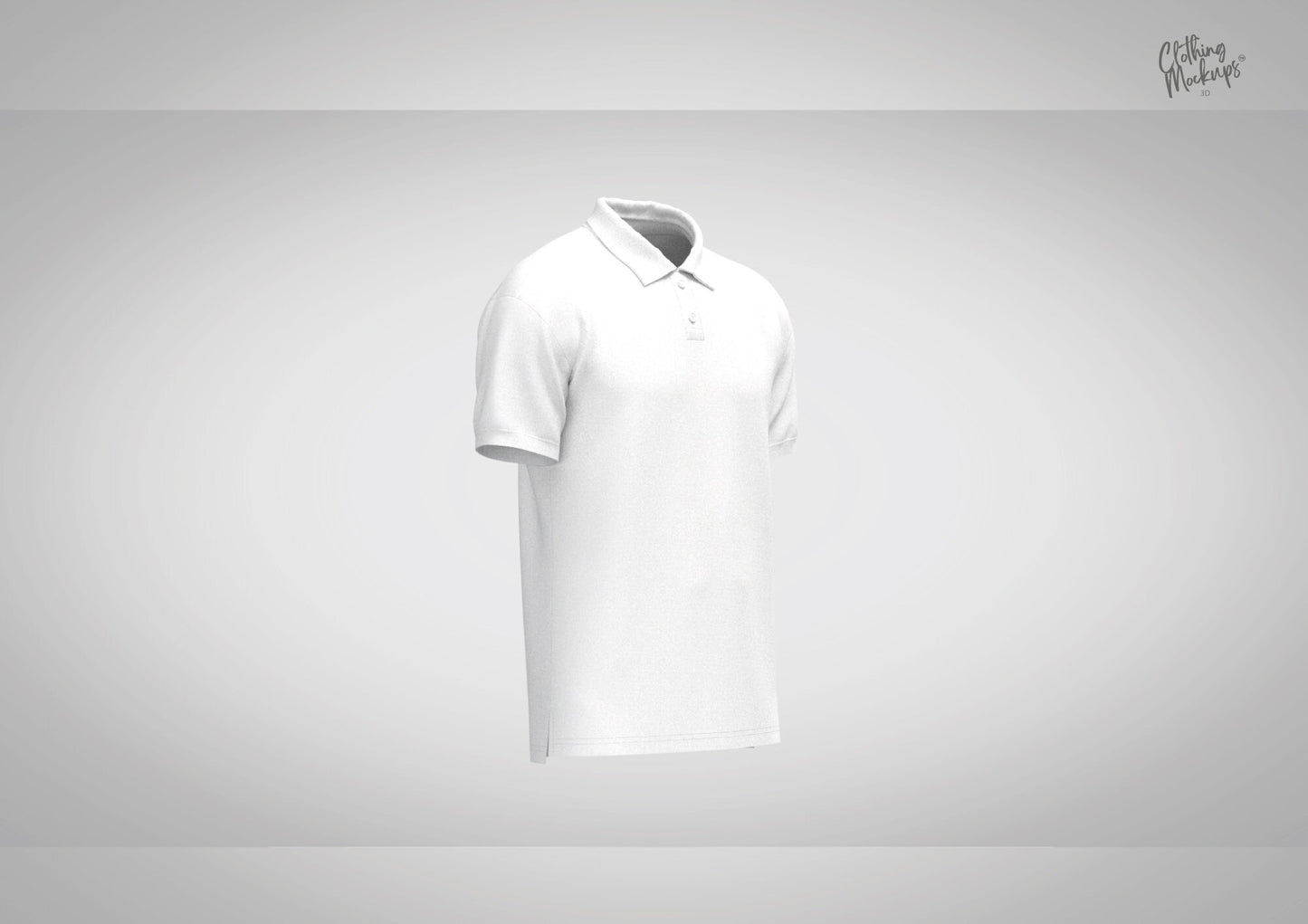 3D Polo Shirt - Procreate & Blender