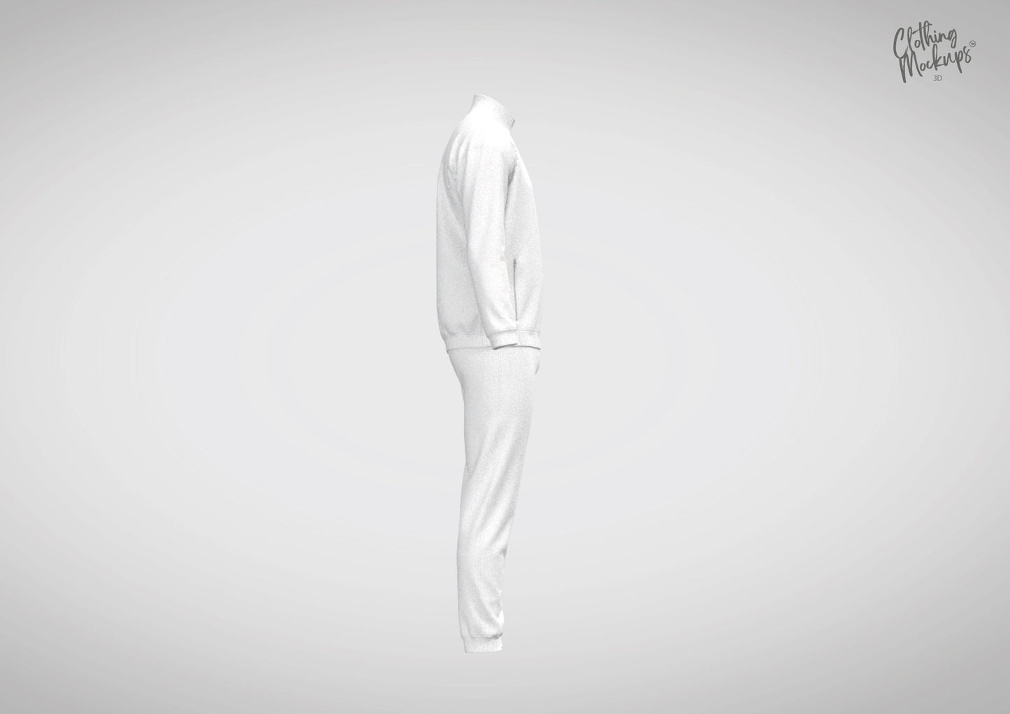 3D Tracksuit - Procreate / obj / Blender / Marvelous Designer / CLO3D